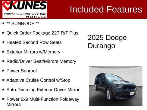 Used 2025 Dodge Durango R/T AWD/4WD image 2