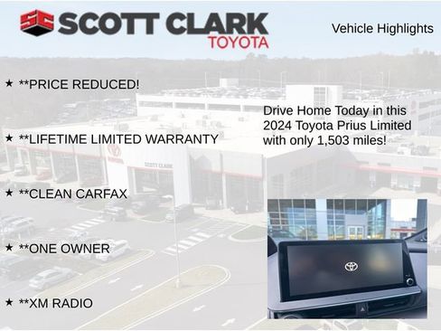 Used 2024 Toyota Prius Limited image 12