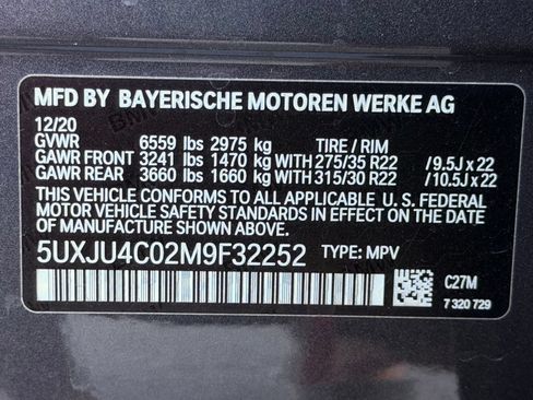 Used 2021 BMW X5 M50i w/ Executive Package AWD/4WD image 88