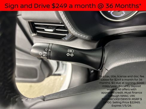 New 2025 Nissan Sentra SV w/ All-Weather Package image 16