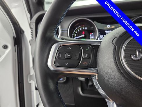 Used 2021 Jeep Wrangler Unlimited Rubicon 4xe w/ Steel Bumper Group image 30