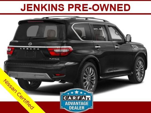 Certified 2023 Nissan Armada Platinum w/ Cargo Package RWD image 38