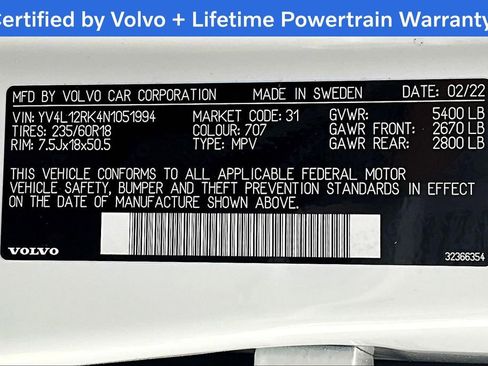 Used 2022 Volvo XC60 B5 Momentum image 44