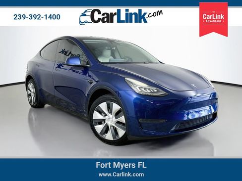 Used 2020 Tesla Model Y Long Range AWD/4WD image 1