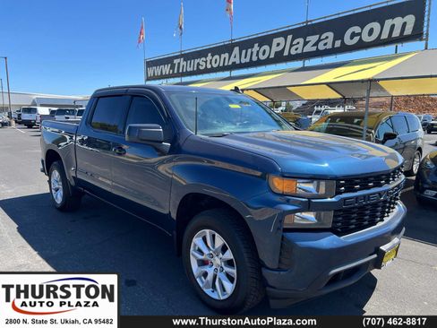 Used 2021 Chevrolet Silverado 1500 Custom AWD/4WD image 1