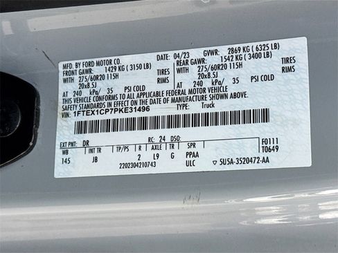 Used 2023 Ford F150 XL w/ STX Appearance Package image 31