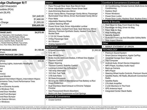 Used 2023 Dodge Challenger R/T w/ Plus Package RWD image 20