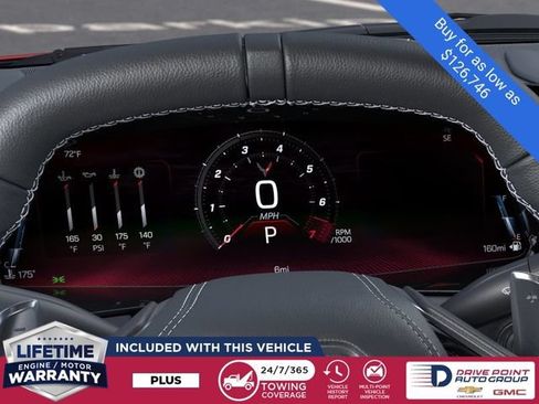 New 2026 Chevrolet Corvette Z06 w/ Chrome Exterior Badge Package RWD image 19