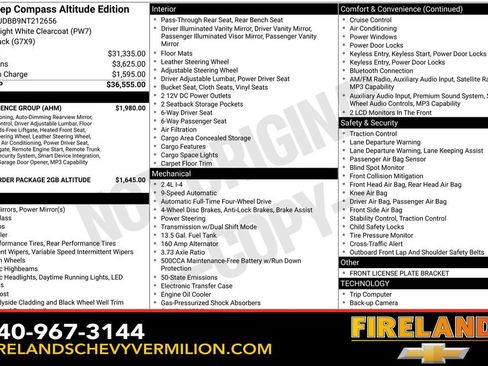 Used 2022 Jeep Compass Altitude w/ Convenience Group image 2