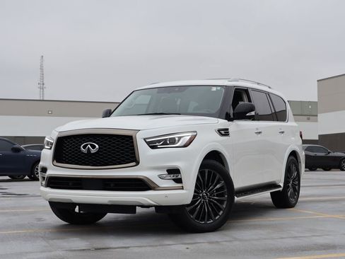 Used 2021 INFINITI QX80 Premium Select w/ All-Season Package image 1