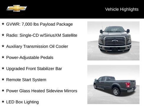 Used 2016 Ford F150 XLT w/ Equipment Group 302A Luxury image 23