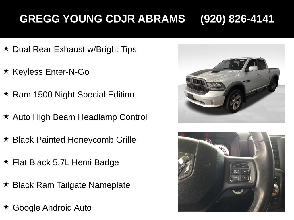 Used 2018 RAM 1500 Sport w/ Sport Premium Group AWD/4WD image 19