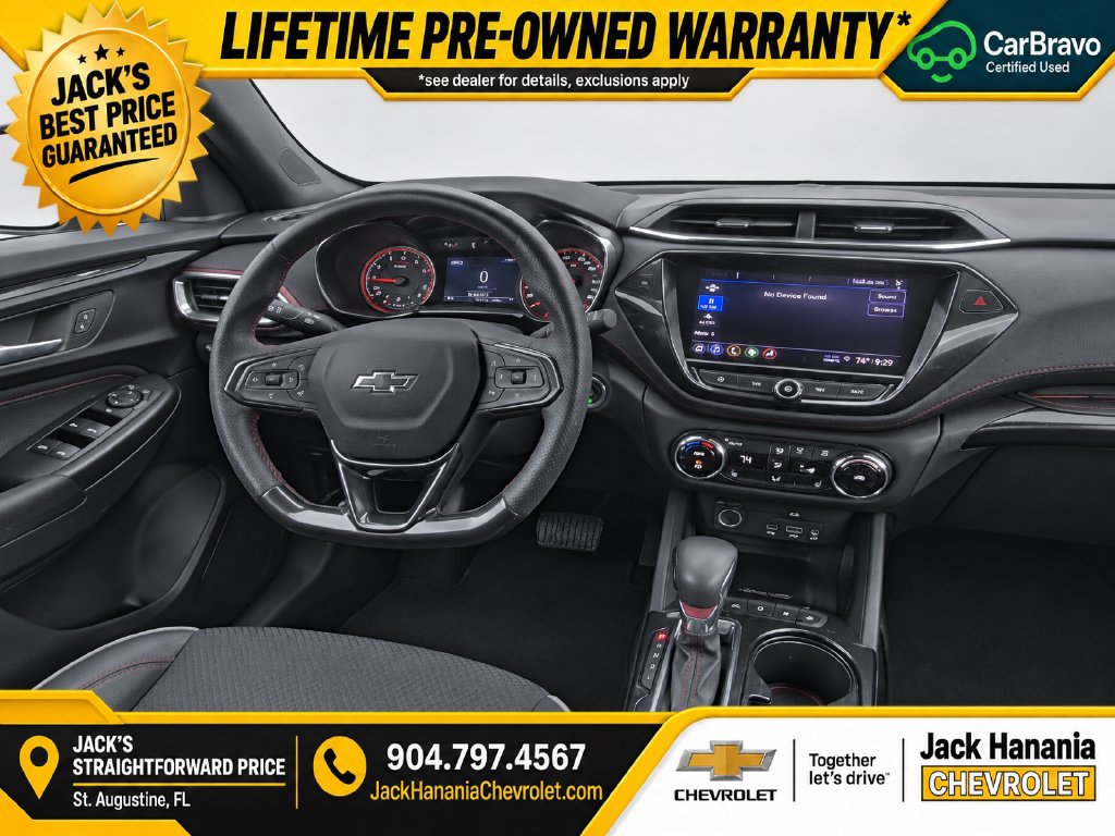 Used 2023 Chevrolet TrailBlazer RS w/ Sun and Liftgate Package FWD image 12