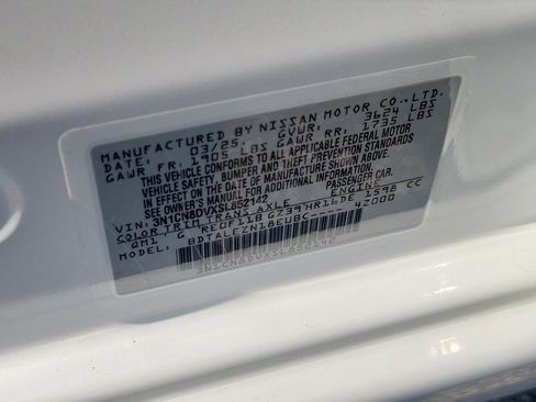 Certified 2025 Nissan Versa S w/ S Plus Package FWD image 29