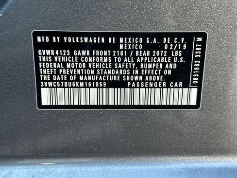 Used 2019 Volkswagen Jetta R-Line w/ R-Line Cold Weather Package image 30