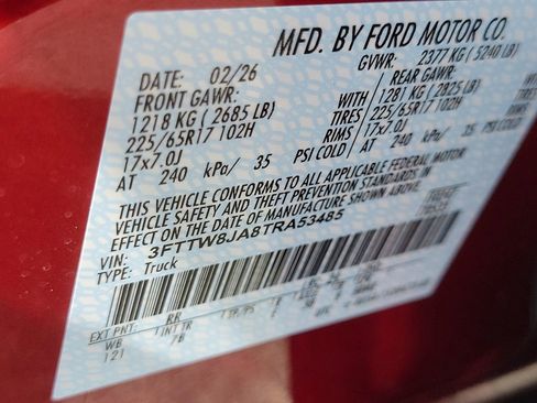 New 2026 Ford Maverick XLT image 31