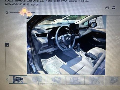 Used 2025 Toyota Corolla LE FWD image 3