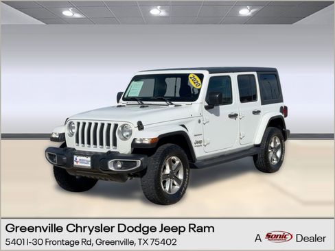 Used 2020 Jeep Wrangler Unlimited Sahara image 1