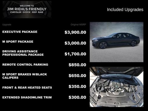 Used 2022 BMW 750i xDrive w/ Executive Package AWD/4WD image 11