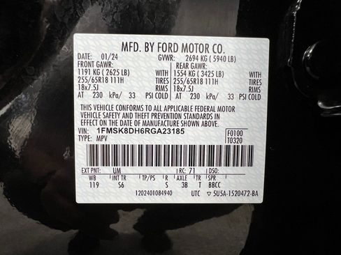 Used 2024 Ford Explorer XLT w/ Equipment Group 202A image 71