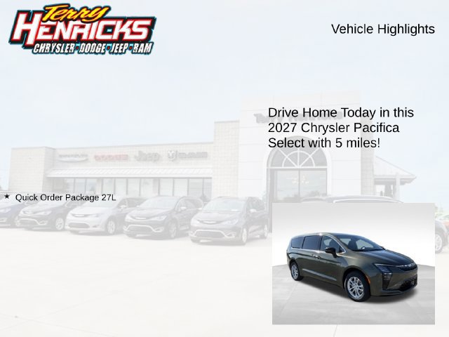 New 2027 Chrysler Pacifica Select AWD/4WD image 4