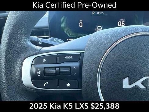 Certified 2025 Kia K5 LXS FWD image 18