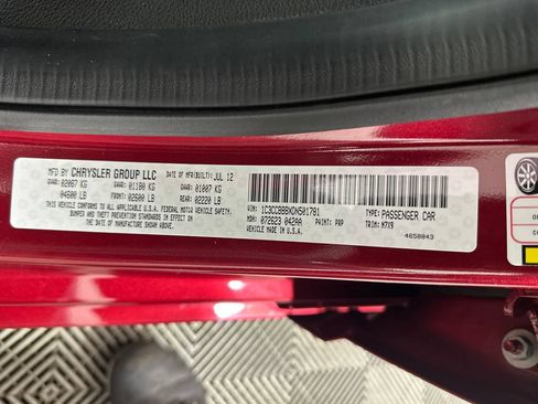 Used 2013 Chrysler 200 Touring w/ Cold Weather Group FWD image 14