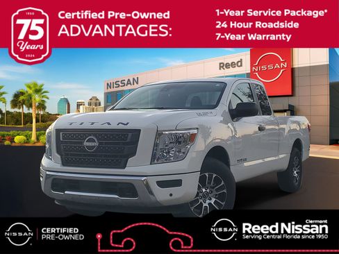 Certified 2024 Nissan Titan SV image 1