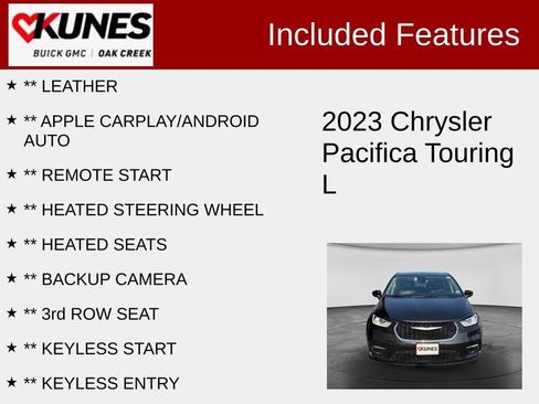 Used 2023 Chrysler Pacifica Touring-L FWD image 2