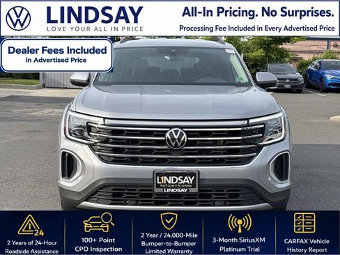 Used 2024 Volkswagen Atlas SE AWD/4WD image 8