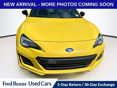 Used 2017 Subaru BRZ Series.Yellow RWD image 3