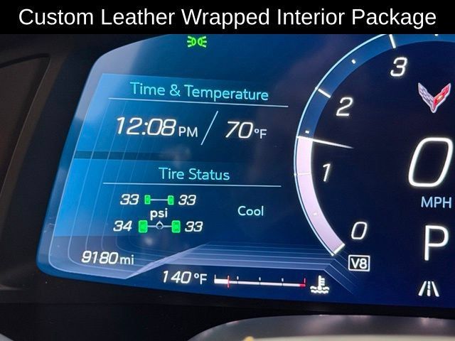 Certified 2023 Chevrolet Corvette Stingray Premium Cpe w/ Z51 Performance Package RWD image 9