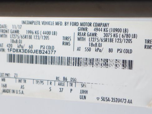 Used 2018 Ford F350 XL w/ Power Equipment Group image 40