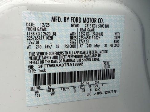 New 2026 Ford Maverick XL FWD image 40