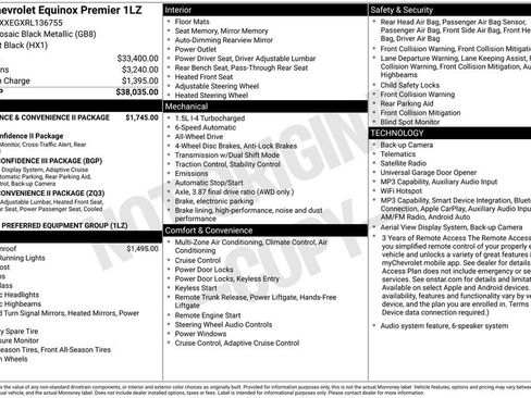 Used 2024 Chevrolet Equinox Premier AWD/4WD image 4