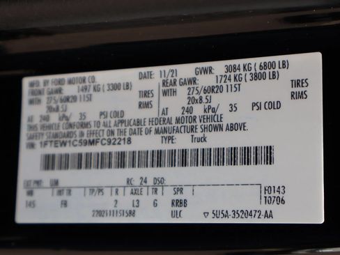 Used 2021 Ford F150 XLT w/ Equipment Group 302A High RWD image 27