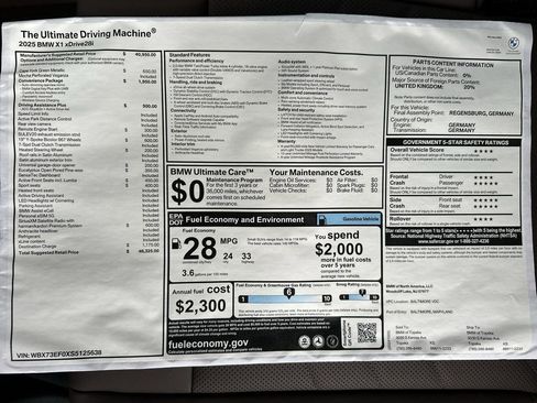 Used 2025 BMW X1 xDrive28i w/ Convenience Package image 11