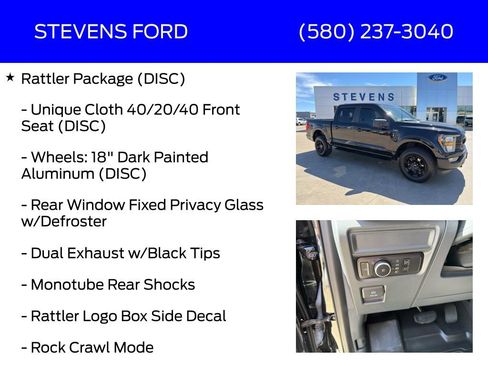 Used 2023 Ford F150 XL w/ Rattler Package image 12