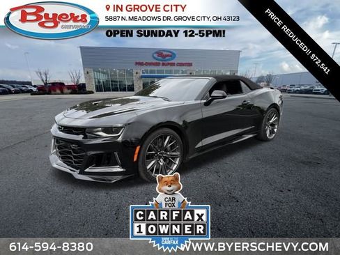 Used 2022 Chevrolet Camaro ZL1 RWD image 1