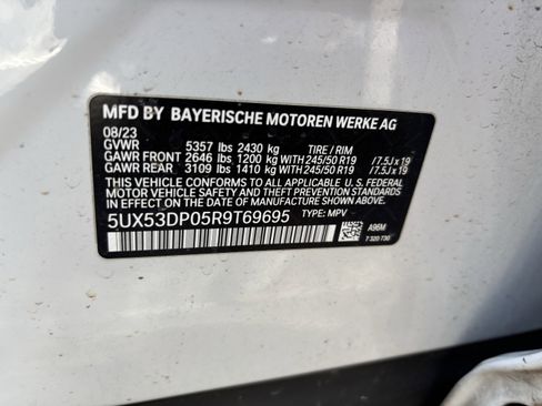 Certified 2024 BMW X3 xDrive30i w/ Convenience Package image 37