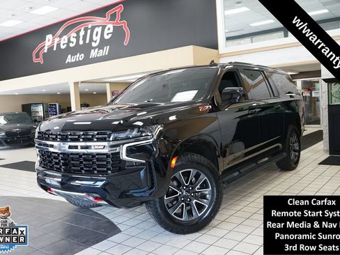 Used 2021 Chevrolet Suburban Z71 w/ Rear Media and Nav Package AWD/4WD image 2