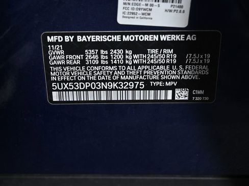Used 2022 BMW X3 xDrive30i w/ Premium Package 2 AWD/4WD image 40