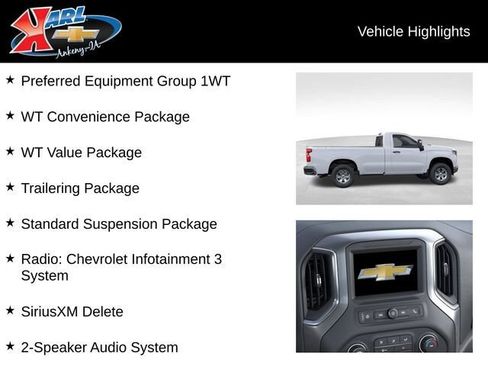 New 2026 Chevrolet Silverado 1500 W/T AWD/4WD image 3