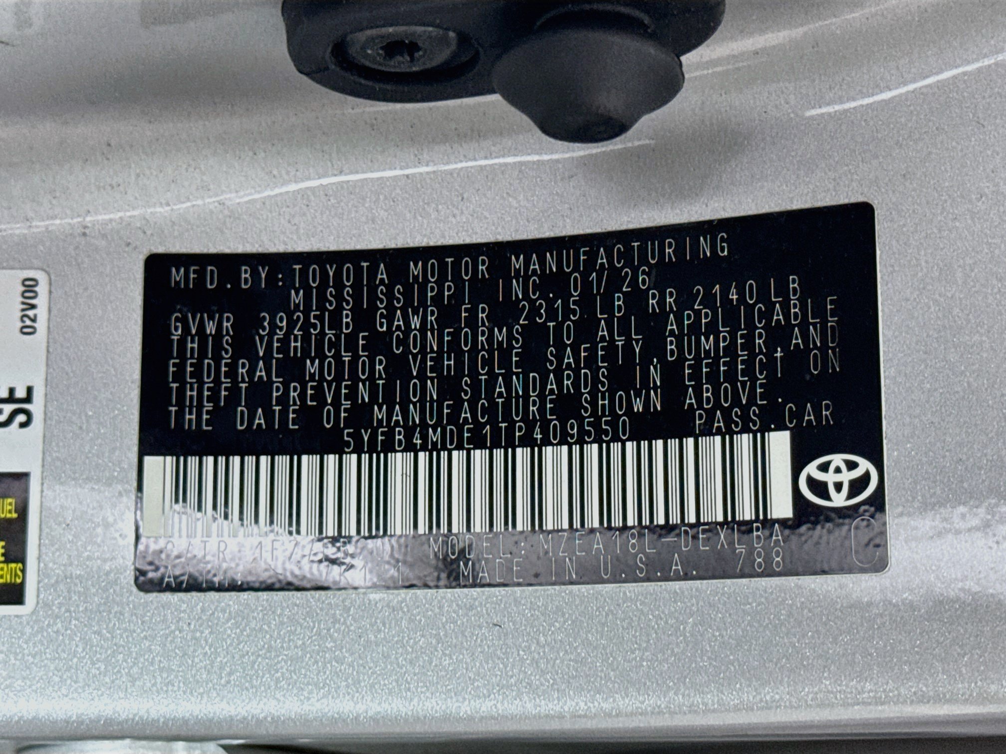 Certified 2026 Toyota Corolla LE FWD image 31