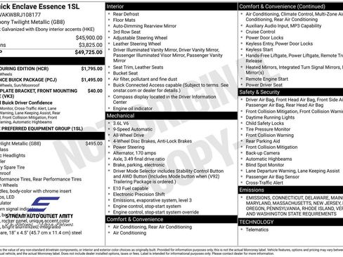 Used 2024 Buick Enclave Essence w/ Experience Buick Package image 38