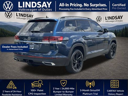Certified 2023 Volkswagen Atlas SE AWD/4WD image 8