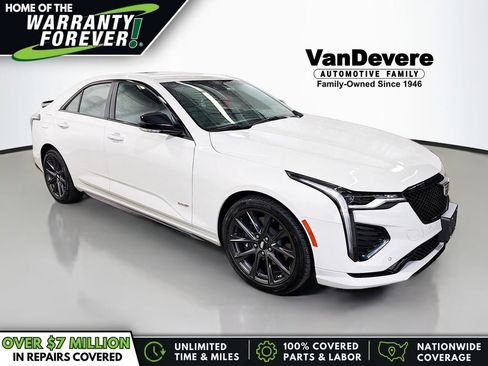 Used 2022 Cadillac CT4 V w/ Navigation Package AWD/4WD image 1