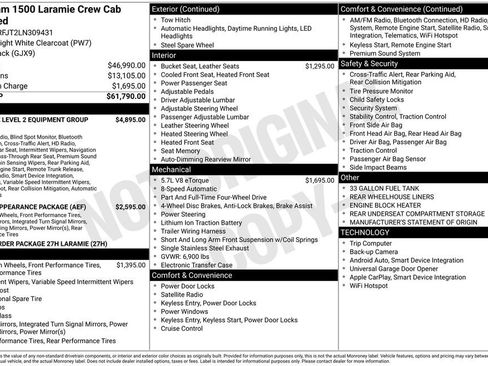 Used 2020 RAM 1500 Laramie image 41