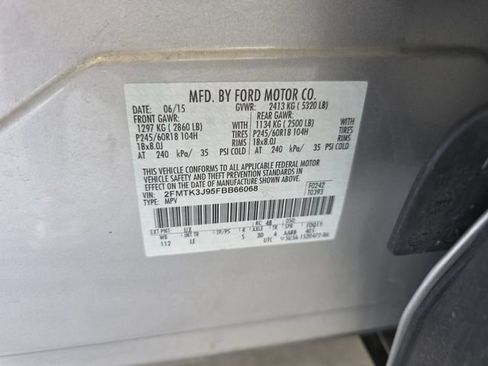 Used 2015 Ford Edge SEL w/ Equipment Group 201A FWD image 34