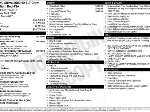 New 2026 GMC Sierra 2500 SLT w/ SLT Premium Package AWD/4WD image 43